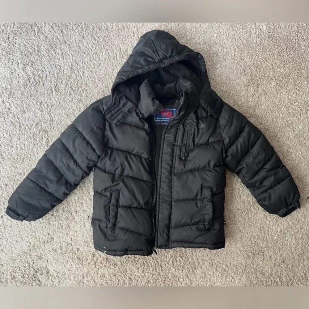 Children's Black Puffer Jacket